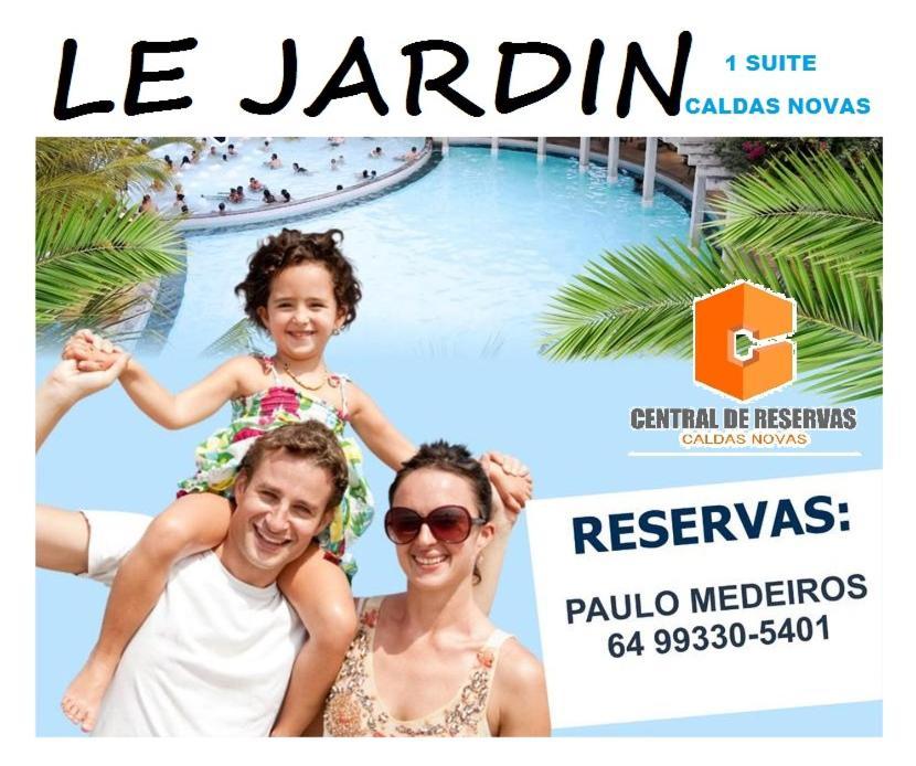 Le Jardin Hotel Com Promocao Em Outros Parques Калдас Новас Екстериор снимка