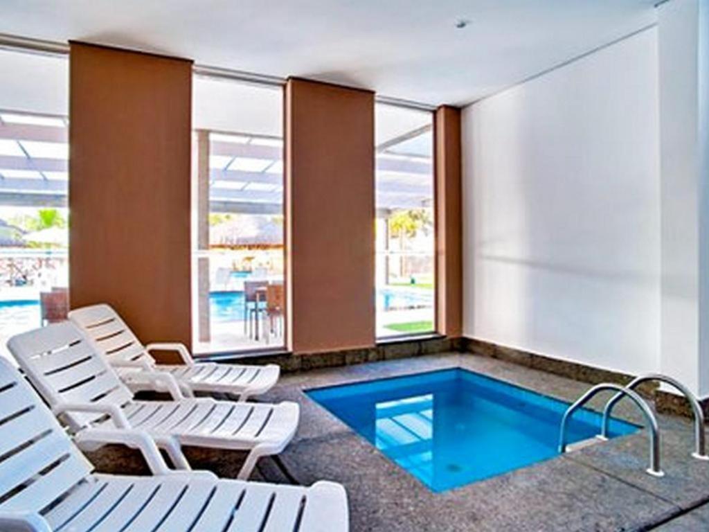 Le Jardin Hotel Com Promocao Em Outros Parques Калдас Новас Екстериор снимка